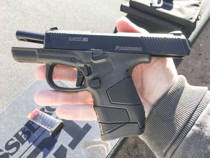 Shot Show Shooting The New Mossberg Mc Sc Mm Subcompact The Truth