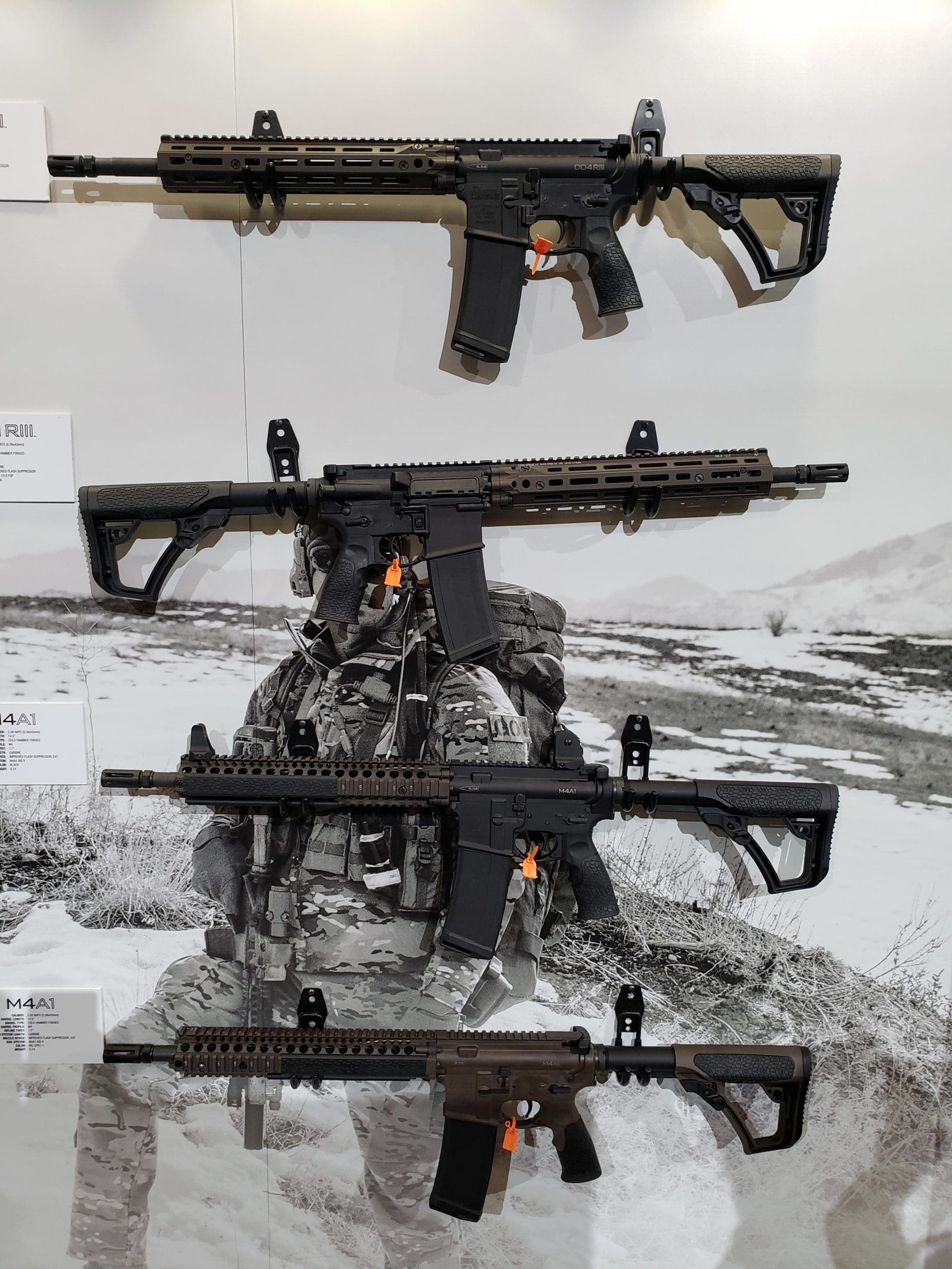 SHOT Show Daniel Defense DD4 RIII Carbines And Pro Chassis System For