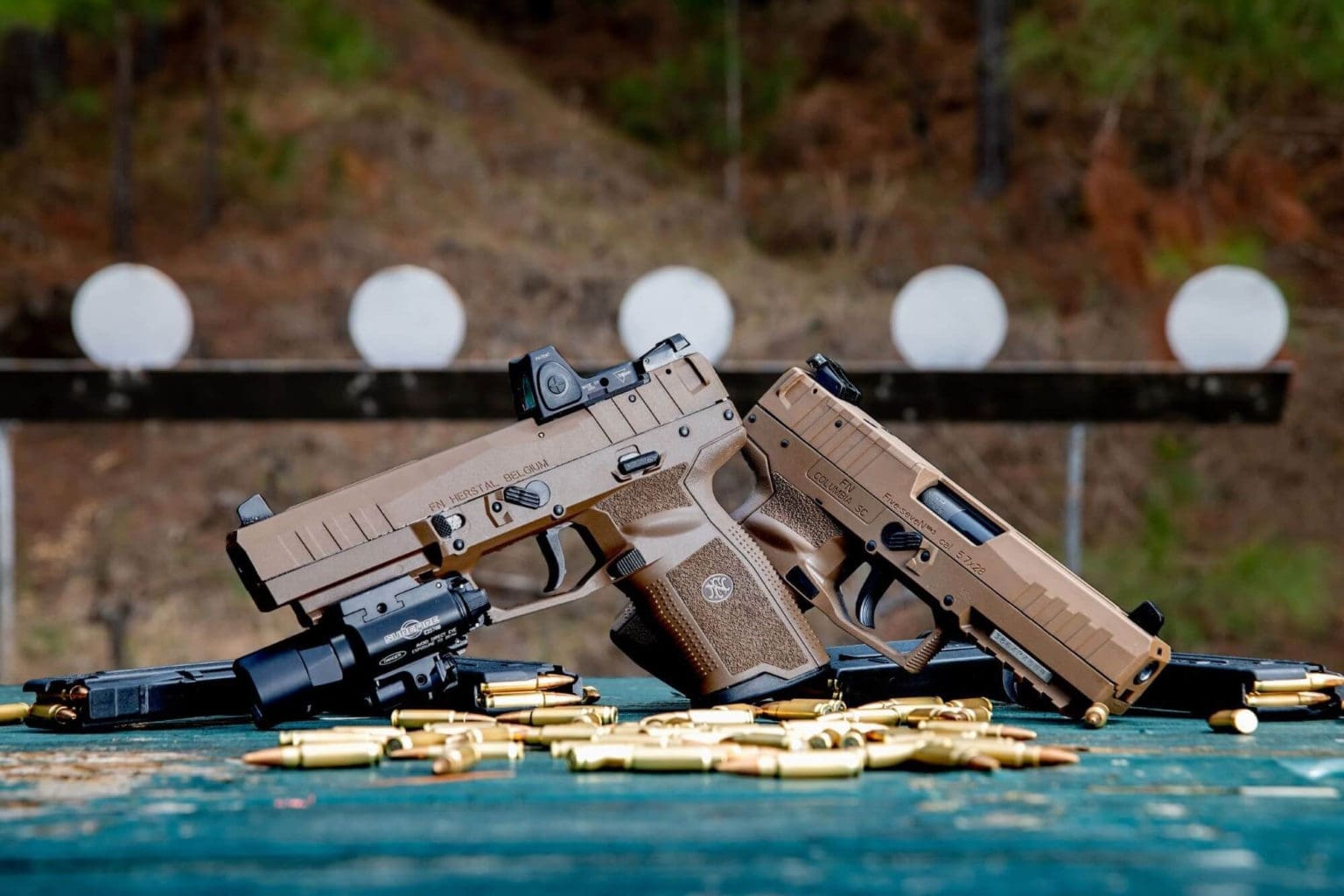 FN S Upgraded Five SeveN MK3 MRD Pistol Has An Optics Ready Slide