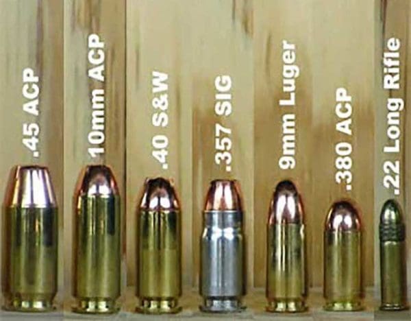 Handgun Caliber Chart By Power