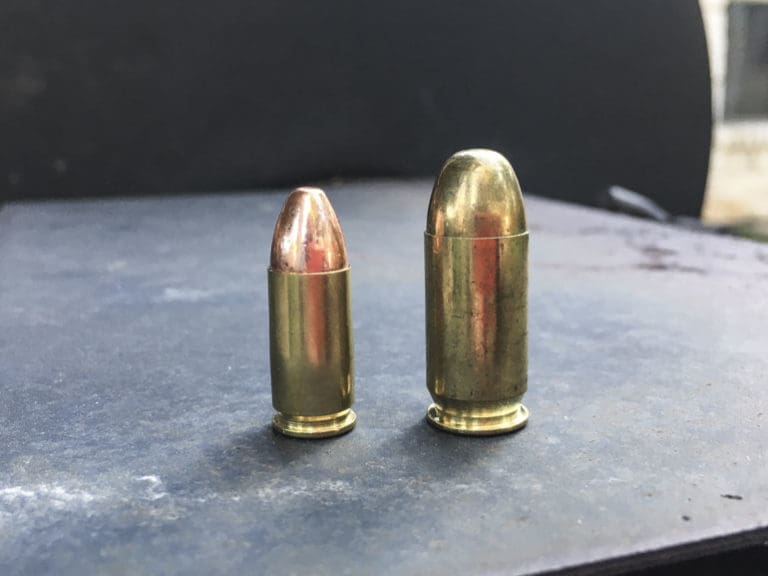 9mm vs 45 acp