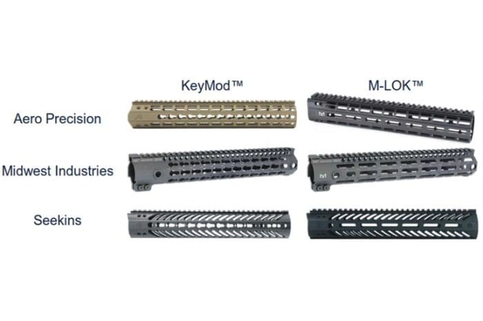 M-LOK vs KeyMod: Handpicking A Handguard - The Truth About Guns