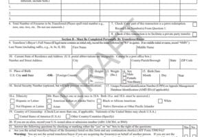 The ATF's Proposed Changes to Form 4473...From an FFL's Perspective ...