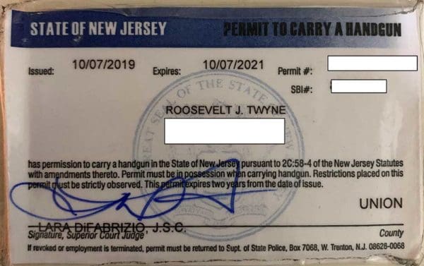 New Jersey Drops Firearm And Ammunition Charges Against Roosevelt Twyne