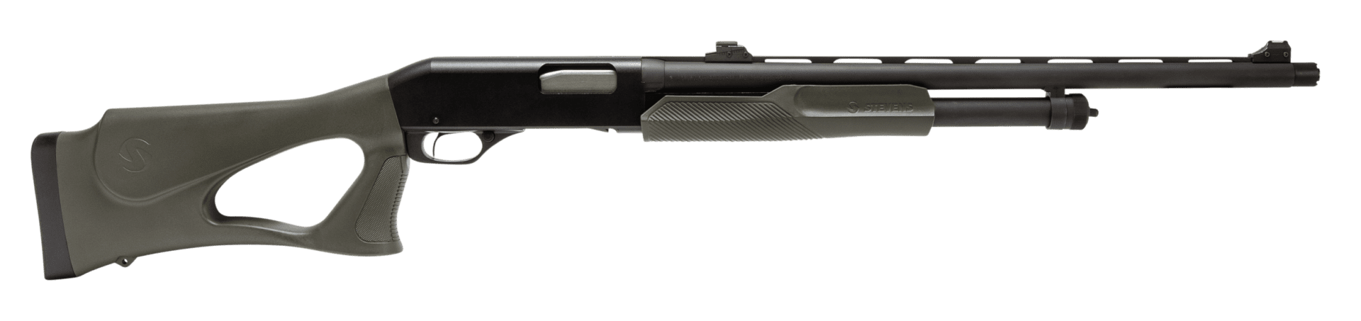 Savage's New Stevens 320 Thumbhole Pump Hunting and Defensive Shotguns ...