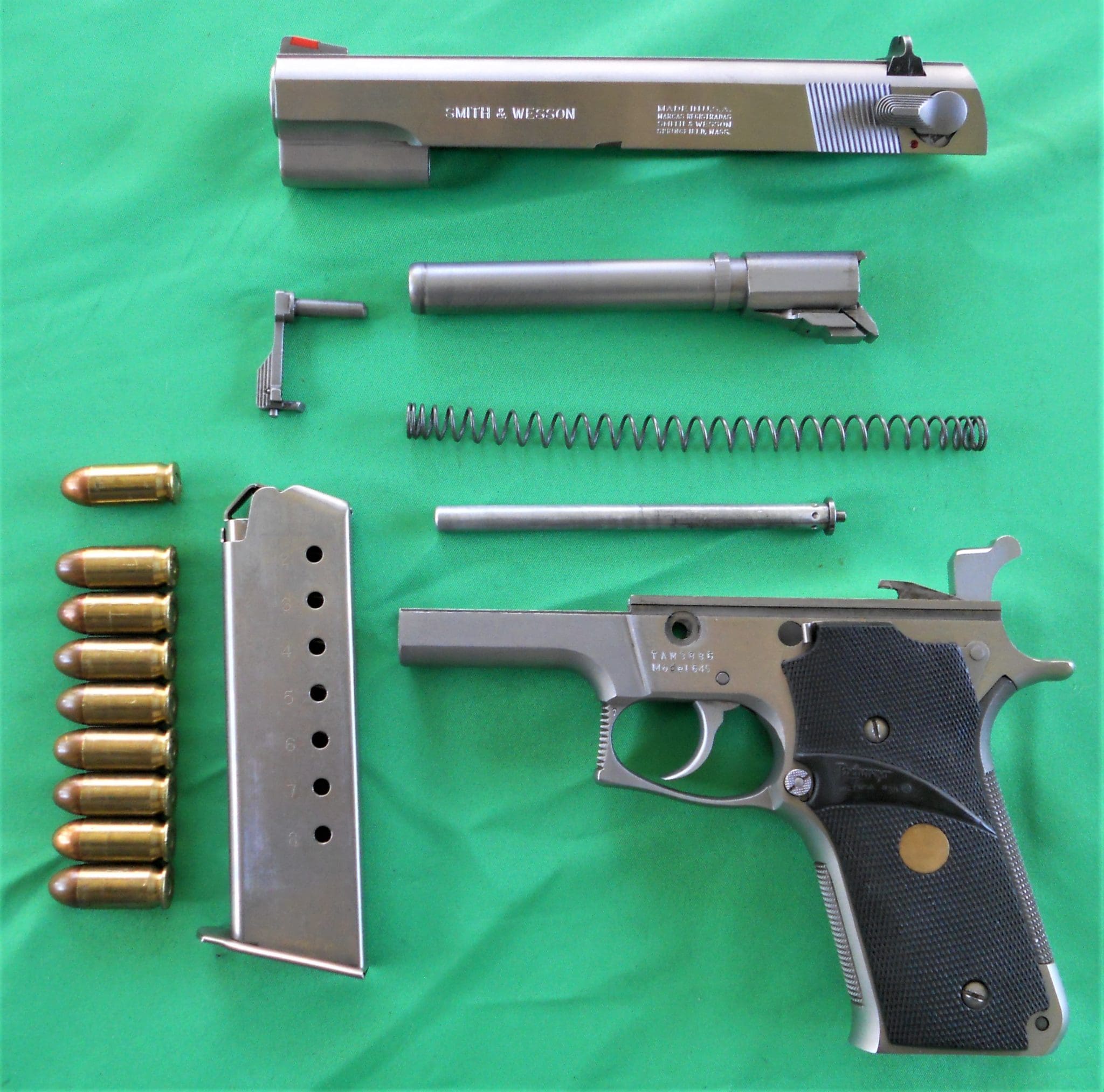 Old School Cool: Smith & Wesson's Model 645 and 745 Second Generation ...