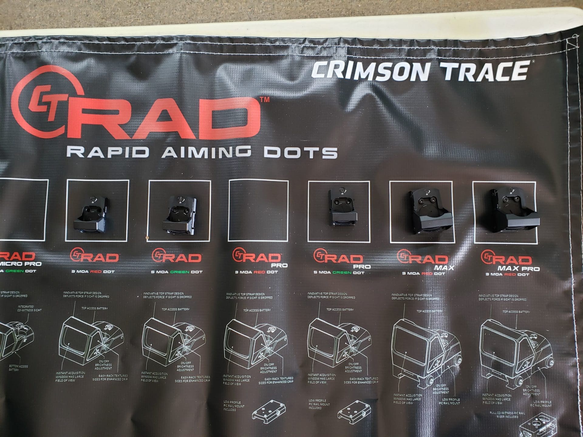 Sneak Peek Crimson Trace RAD Rapid Aiming Dots Launch The Truth