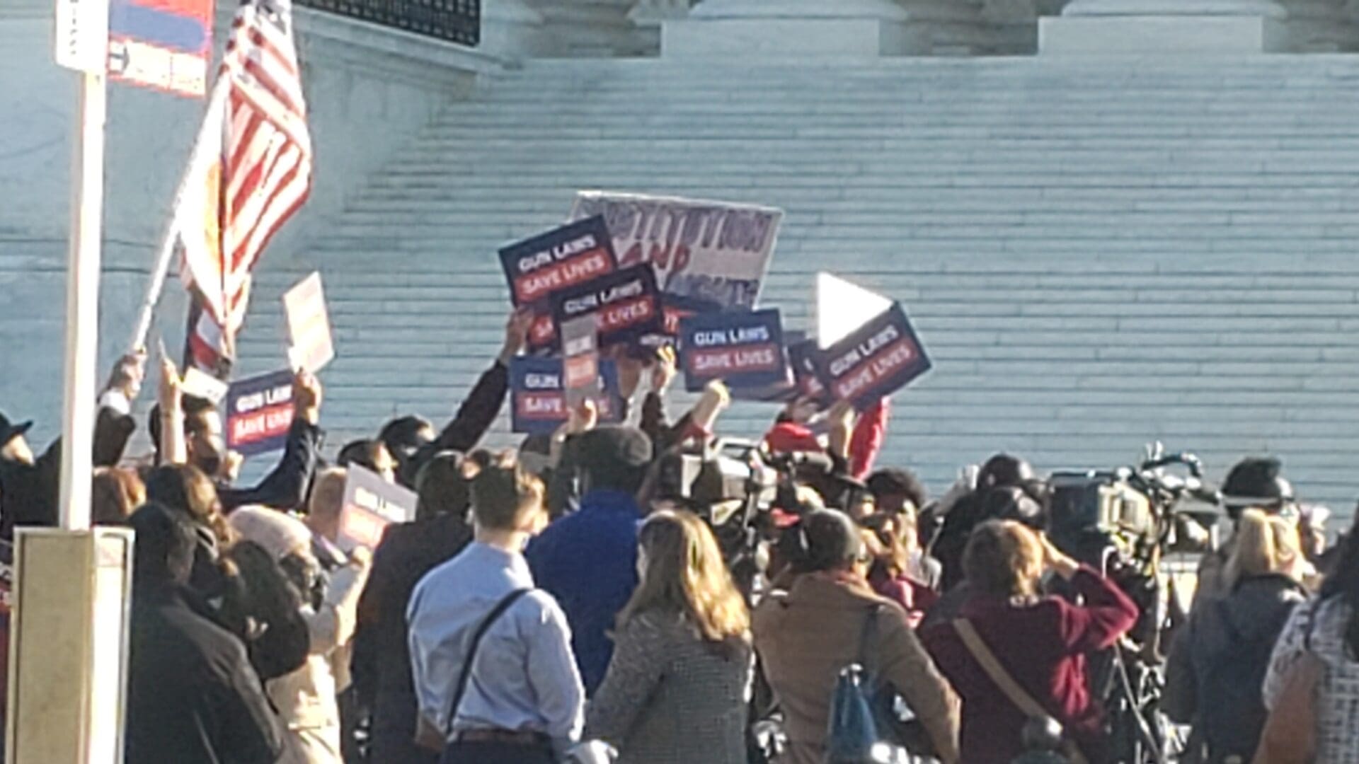 Scenes From Outside Yesterday's Supreme Court Arguments - The Truth ...