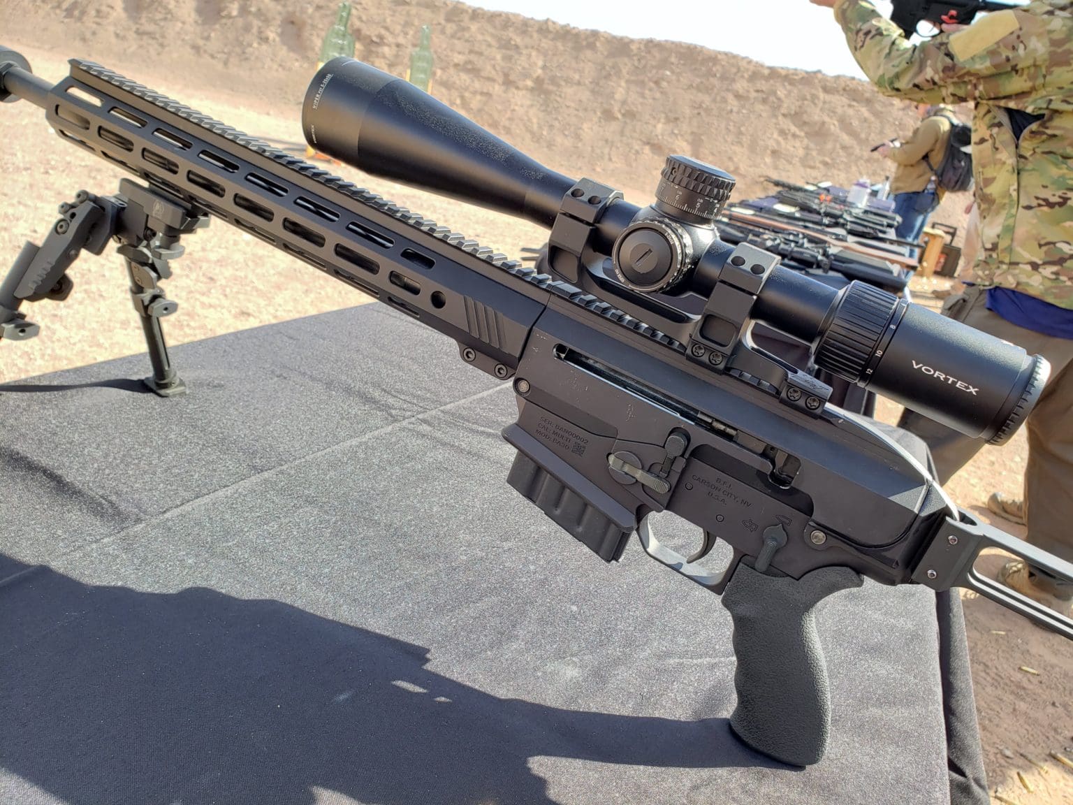 SHOT Show Range Day: Bushmaster BA30 Straight Pull AR-10 Style Manual ...