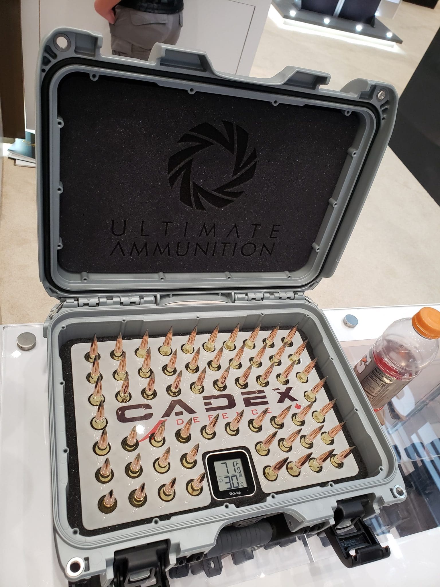 SHOT Show Ultimate Ammunition and Cadex Temperature and Humidity