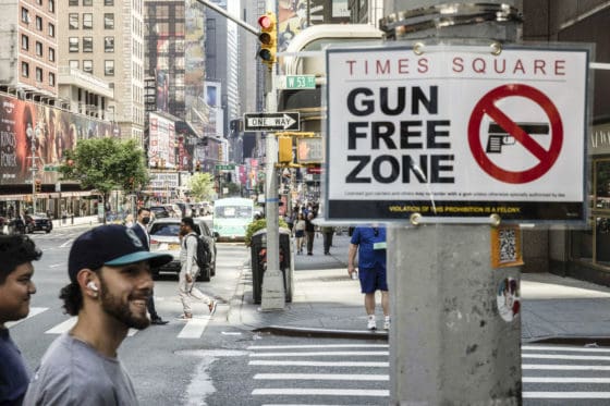 Despite Prominent ‘Gun-Free Zone’ Signs, 3 Teenagers Shot in Times Square [VIDEO]