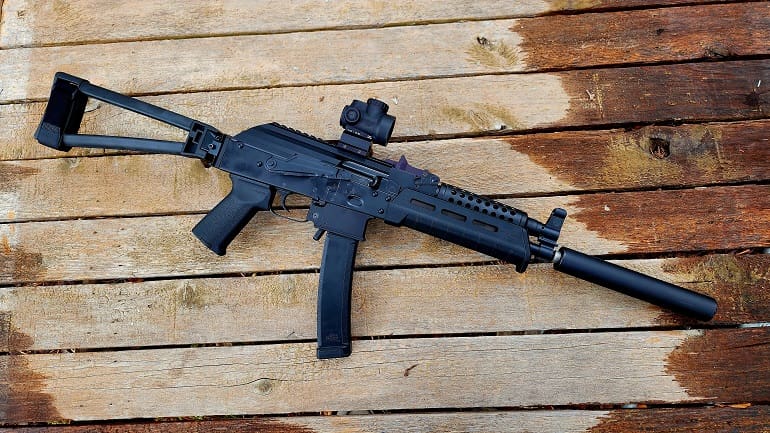 Gun Review: Palmetto State Armory AK-V 9mm Braced Pistol - The Truth ...