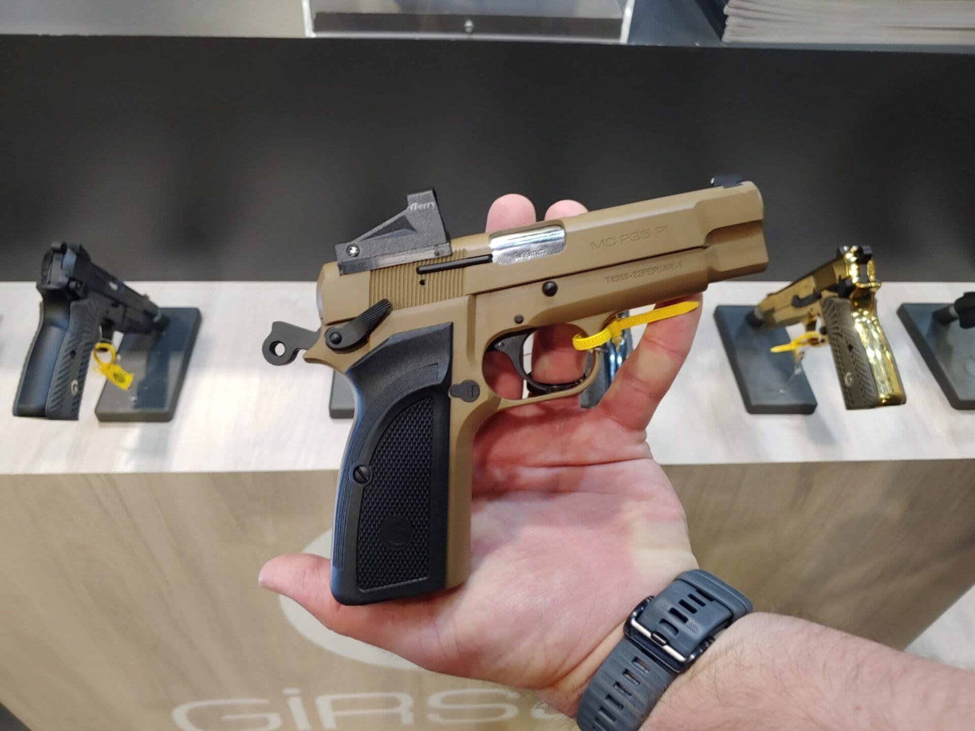 SHOT Show: The Girsan MCP35 PI...A Compact, Easier Carrying Hi Power ...