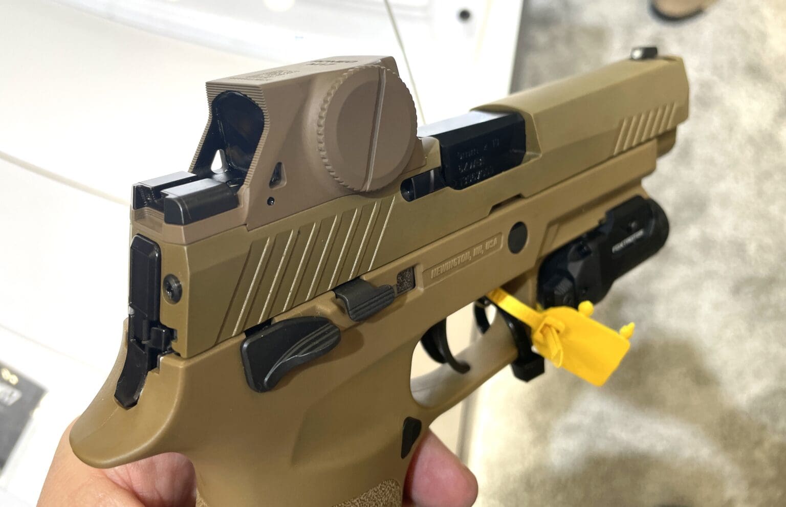 SIG SAUER's New ROMEO-M17 Red Dot for MHS M17/M18 Pistols (Commercial