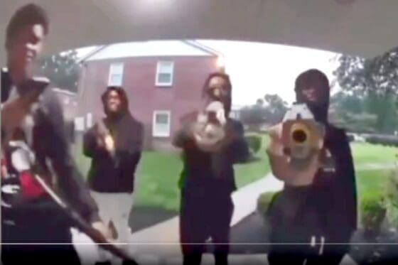 Try That In a Small Town:  5 Armed Would-Be Home Invaders Caught on Philly Neighborhood Doorbell Cam [VIDEO]