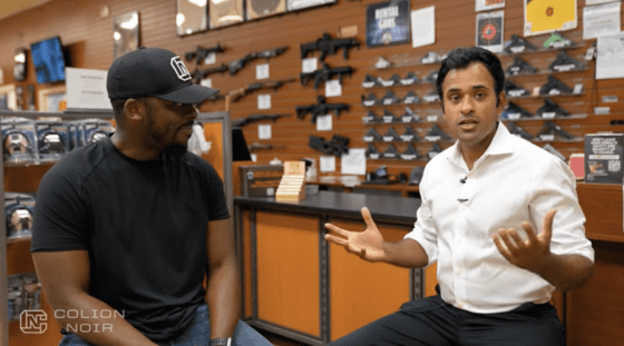 Vivek Ramaswamy Talks Guns and the Second Amendment With Colion Noir [VIDEO]