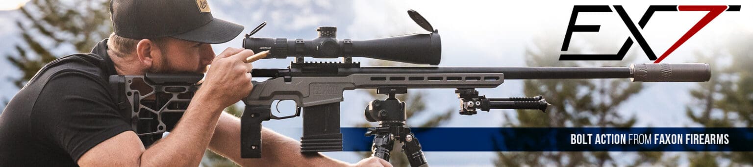 Faxon Firearms Unveils FX7 Pershing Bolt Action Rifle - Faxon Firearms