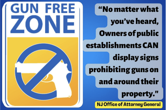 N.J. Officials Seek Property Owner Help In Expanding Carry Restrictions